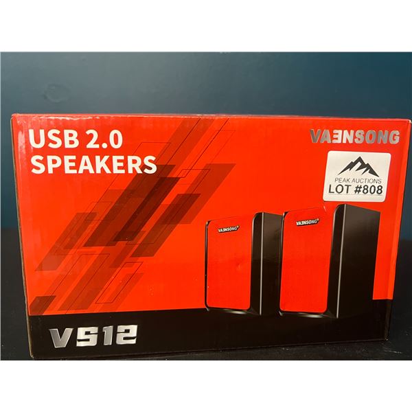 Lot of 1 VS12 USB 2.0 Speakers for Computers