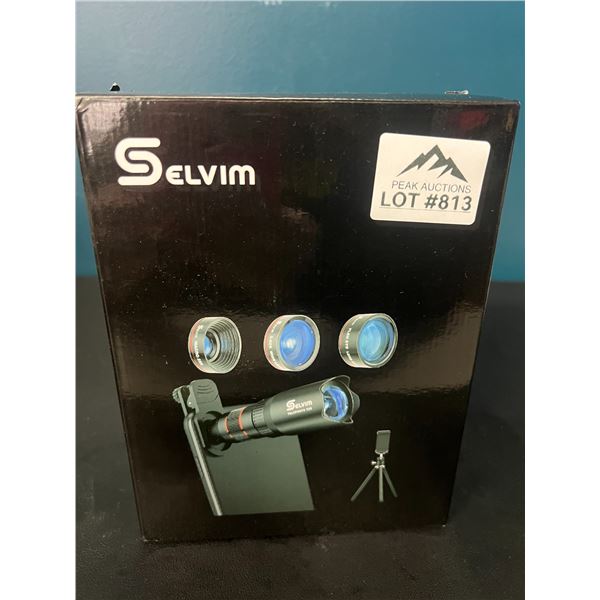 Lot of 1 Selvim Phone Camera Telephoto Lens Kit