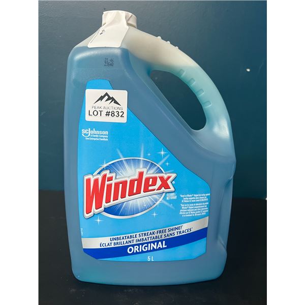 Lot of 1 5L Jug of Windex Original