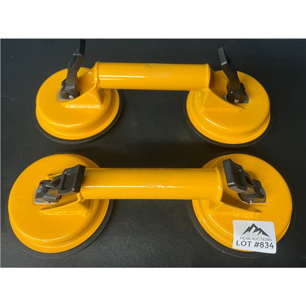 Lot of 2 Glass Suction Cup/Glass Remover Tools - Very Strong