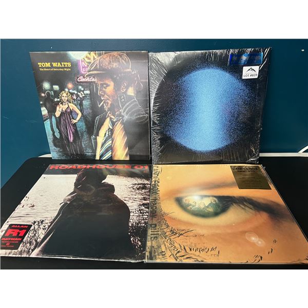 Lot of 4 Assorted Vinyl Records