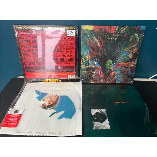 Lot of 4 Assorted Vinyl Records