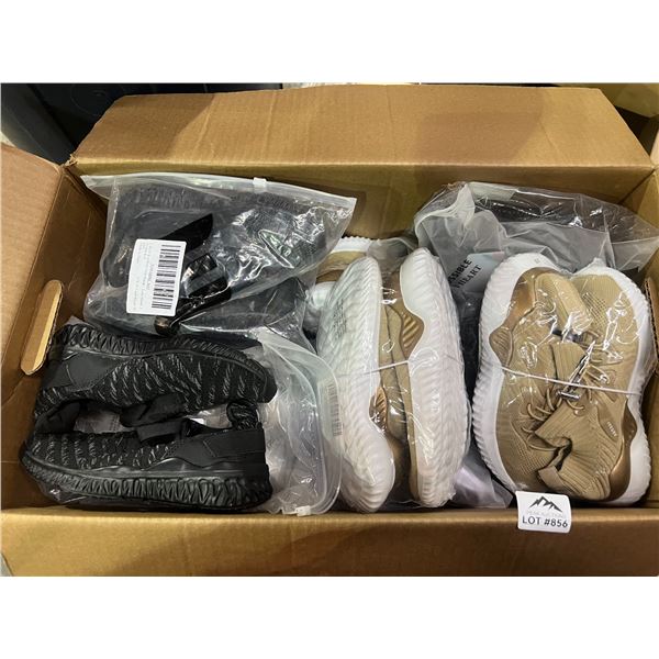 Lot of 1 Box Full of Kids Shoes - 14 Pairs