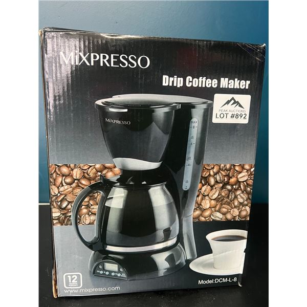 Lot of 1 Mixpresso Drip Coffee Maker