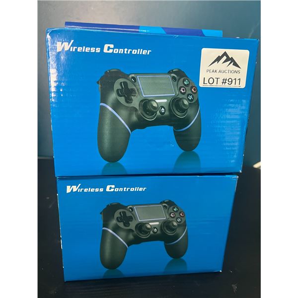 Lot of 2 Wireless Controllers for PS4/Playstation 4