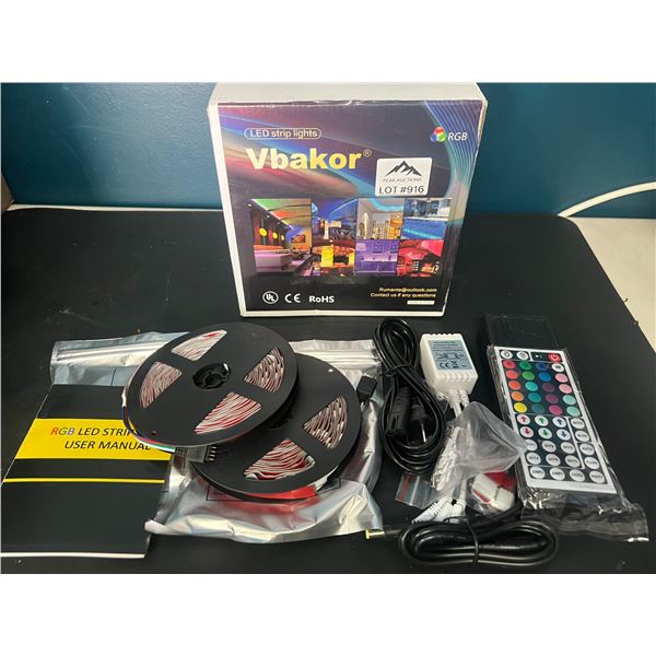 Lot of 1 LED Strip Lights w/ Remote Control - 32FT Length