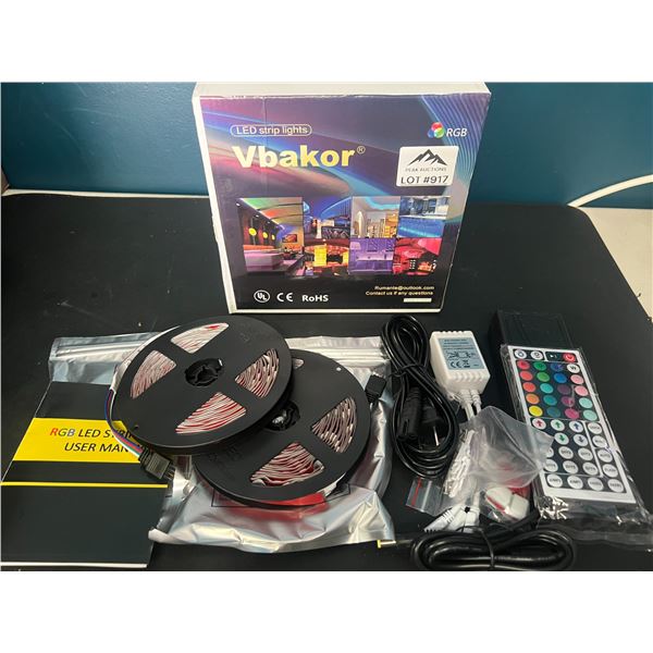 Lot of 1 LED Strip Lights w/ Remote Control - 32FT Length