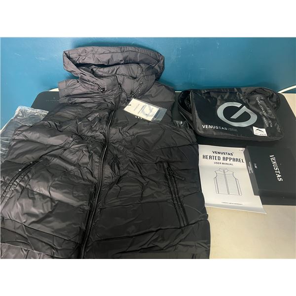 Lot of 1 Venustas Hooded Heated Vest for Men/Women - Size Large