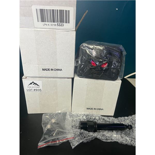 Lot of 3 Trailer Hitch Plugs