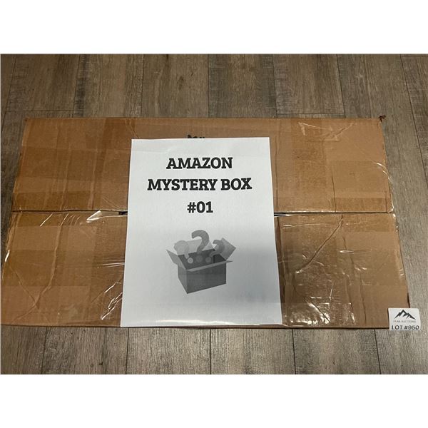 Lot of 1 AMAZON MYSTERY BOX!!! - Packed FULL of Assorted Amazon Items! (22 inch x 11 inch box size)