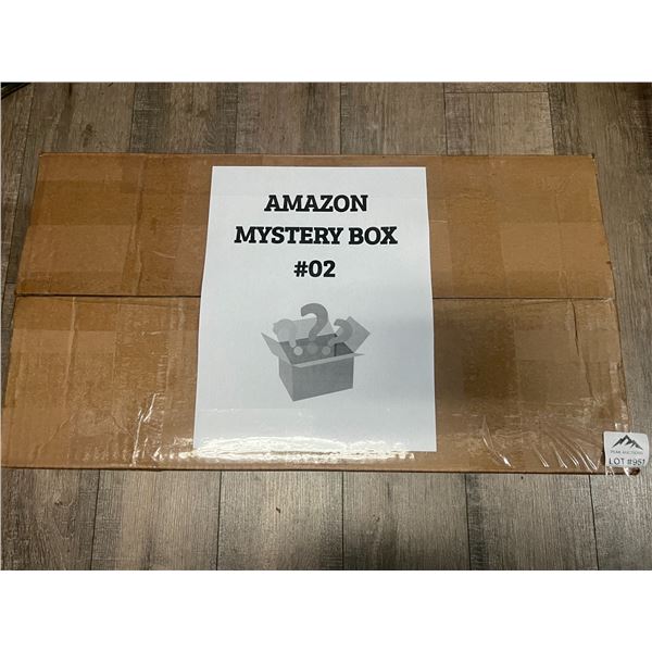 Lot of 1 AMAZON MYSTERY BOX!!! - Packed FULL of Assorted Amazon Items! (22 inch x 11 inch box size)