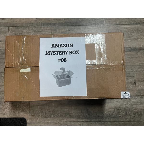 Lot of 1 AMAZON MYSTERY BOX!!! - Packed FULL of Assorted Amazon Items! (22 inch x 11 inch box size)