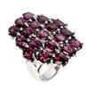 Image 2 : Natural Unheated Rhodolite Garnet Ring