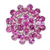 Image 1 : Natural Rhodolite Garnet Ring