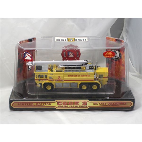Code 3 Airport Crash Truck Greater Toronto Airport Authority 1/64