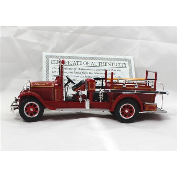 Signature 1924 Studebaker Fire Truck