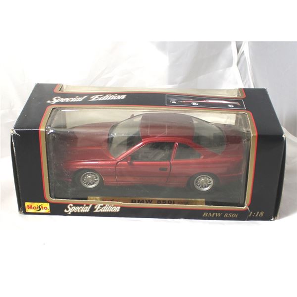 Maisto 1990 BMW 850i 1/18 scale