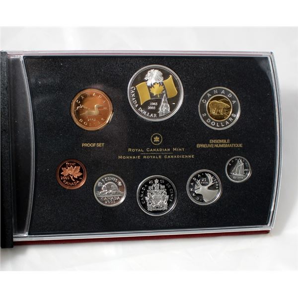 Canada 2005 Double Dollar Proof Set