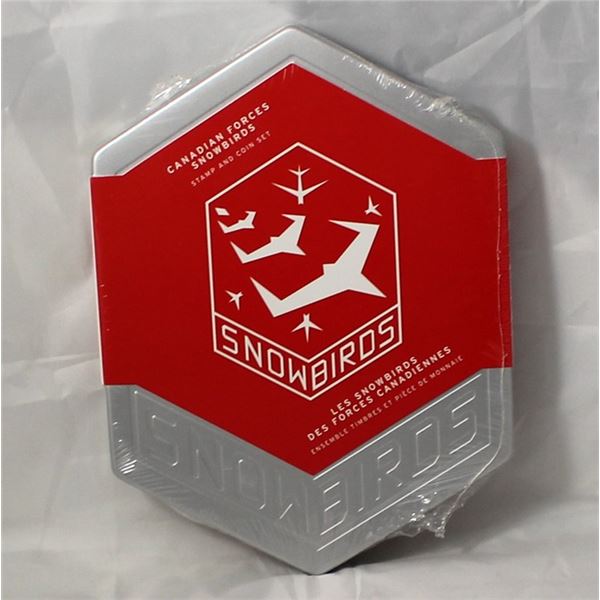 Canada Stamp and Coin Set Canadian Forces Snowbirds