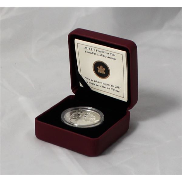 Canada $10 2013 O Canada series Canadian Holiday Season