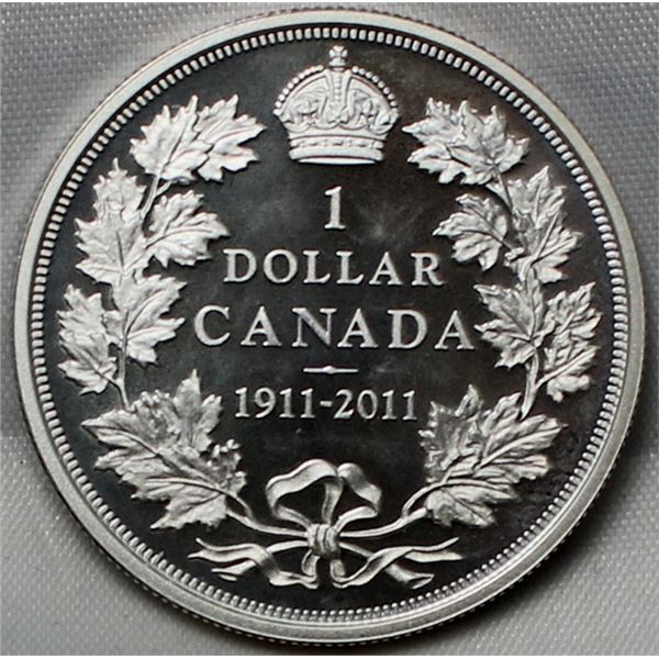 Canada Dollar 2011 100th Anniversary of 1911 Canada Dollar Proof