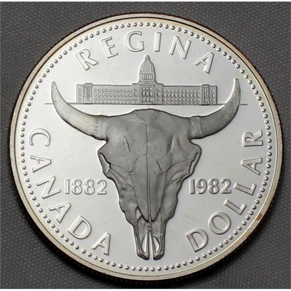 Canada Dollar 1982 Regina Centennial Proof