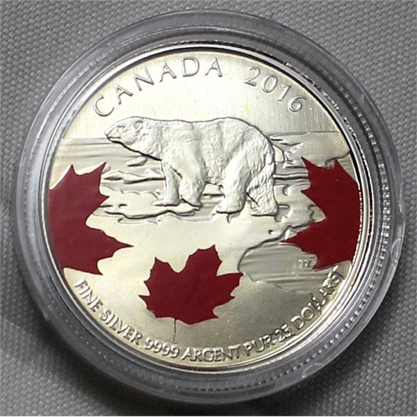 Canada $25 True North Fine Silver