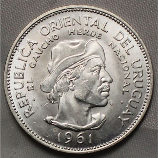 Uruguay 1961 10 Pesos