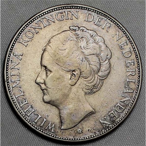 Netherlands 1930 2.5 Guilden