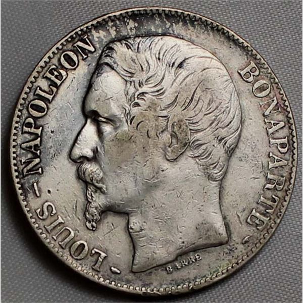 France Napoleon III 1852A 5 Francs