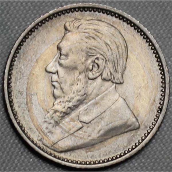 South Africa 1897 6 Pence