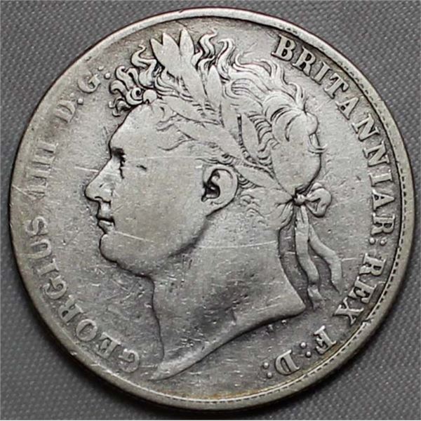 Great Britain George IV 1823 Half Crown