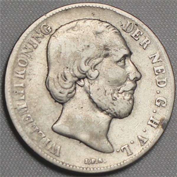 Netherlands 1865 1 Guilder