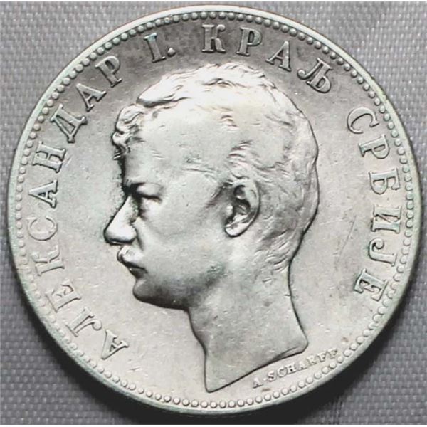 Serbia 1897 Two Dinara