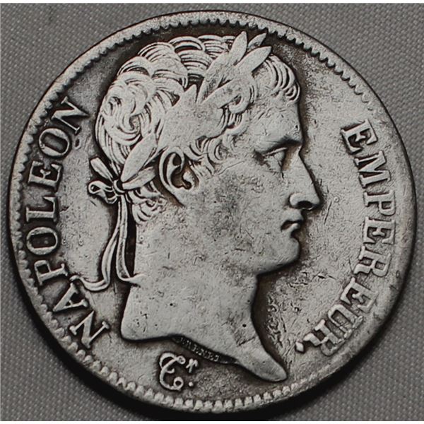 France Napoleon 1812 5 Francs