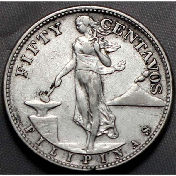 Philippines 1944 50 Centavos