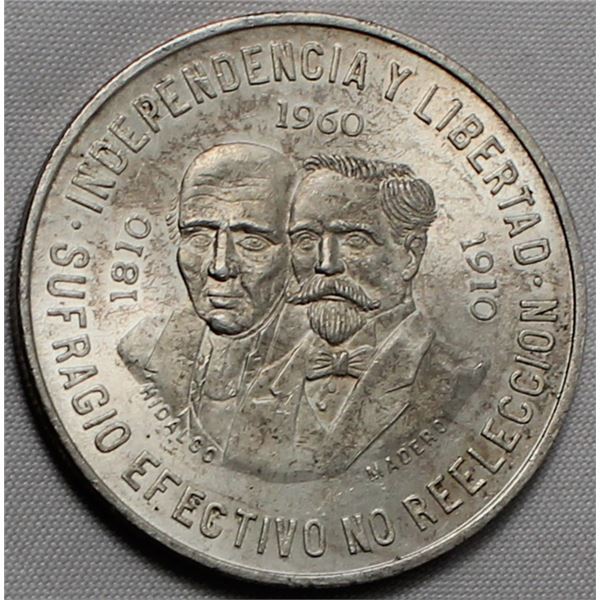 Mexico 1960 10 Pesos