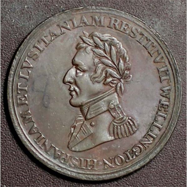 Canada Wellington Cuidad Rodrigo Jan 19 1812 Token  WE-11 Br987