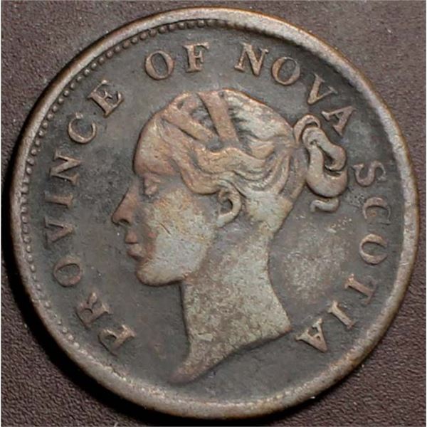Canada NS Victoria One Penny Token NS-2C Br965