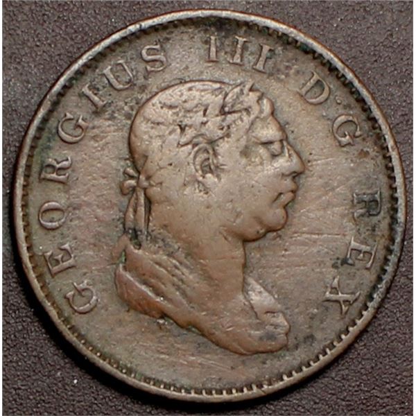Colonies of Essequebo & Demarary Token 1813
