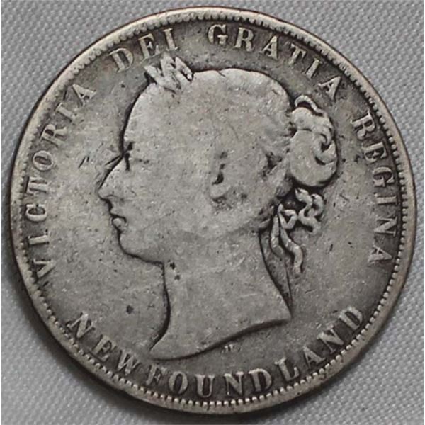 Canada Newfoundland 50Cents 1872