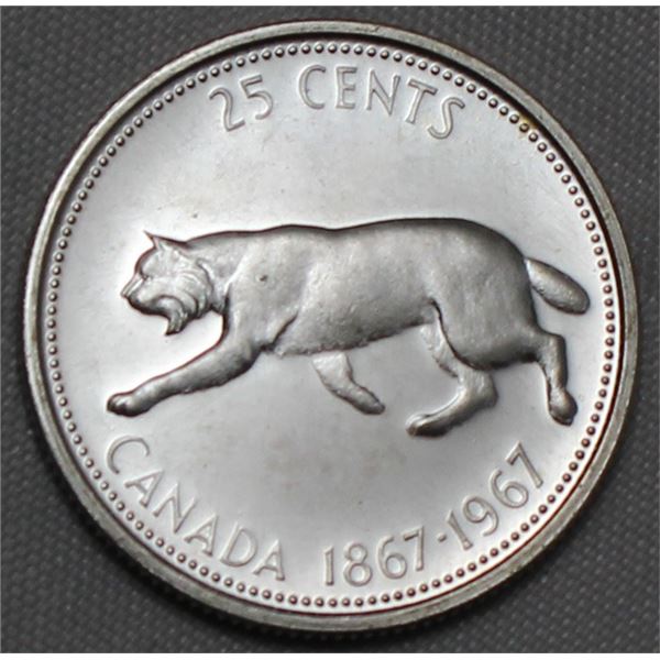 Canada 25Cents 1967