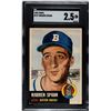 Image 1 : 1953 Topps #147 Warren Spahn (SGC 2.5)
