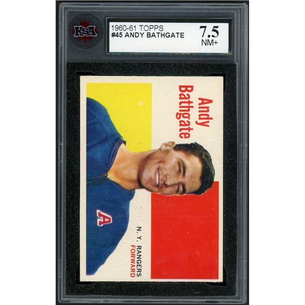 1960-61 Topps #45 Andy Bathgate (KSA 7.5)