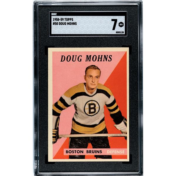 1958-59 Topps #50 Doug Mohns (SGC 7)