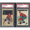Image 1 : Lot of 2 x 1953-54 HOF Parkhurst Cards (PSA 2)