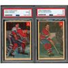 Image 1 : Lot of 4 x 1954-55 Parkhurst Cards (PSA 1.5 - 3)