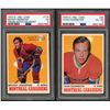 Image 1 : Lot of 4 x 1970-71 O-Pee-Chee Montreal Canadiens (PSA 4-5)