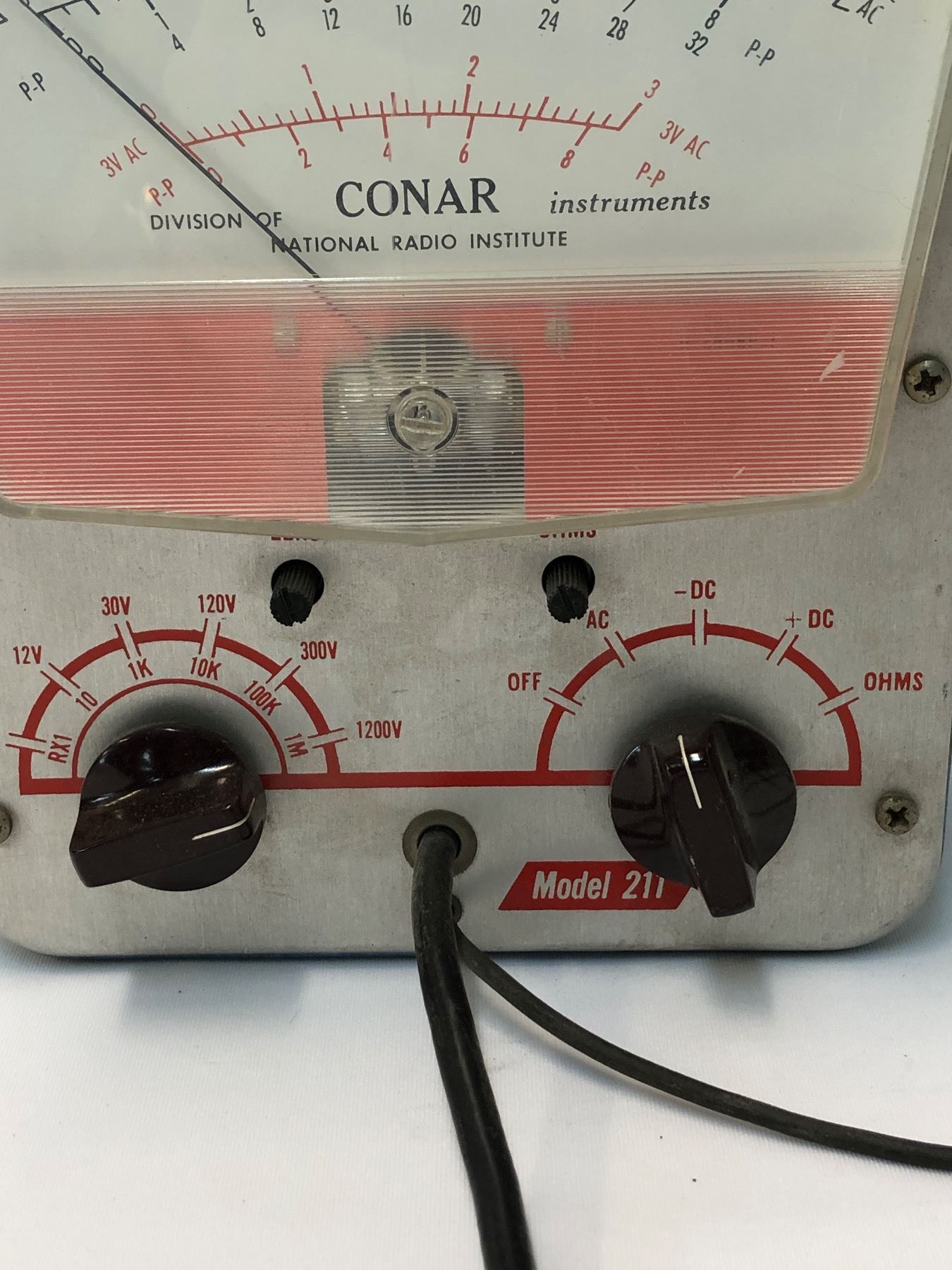 Conar Instruments Vintage Conar Model 211 Ohmmeter tube tester