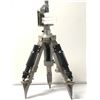 Image 2 : Custom made & designed Sci-Fi prop tri-pod microscrope (approx. 30in tall)